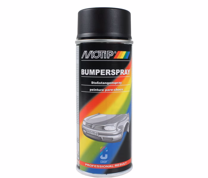 Kan ik mijn zwarte kunststof bumper verven?