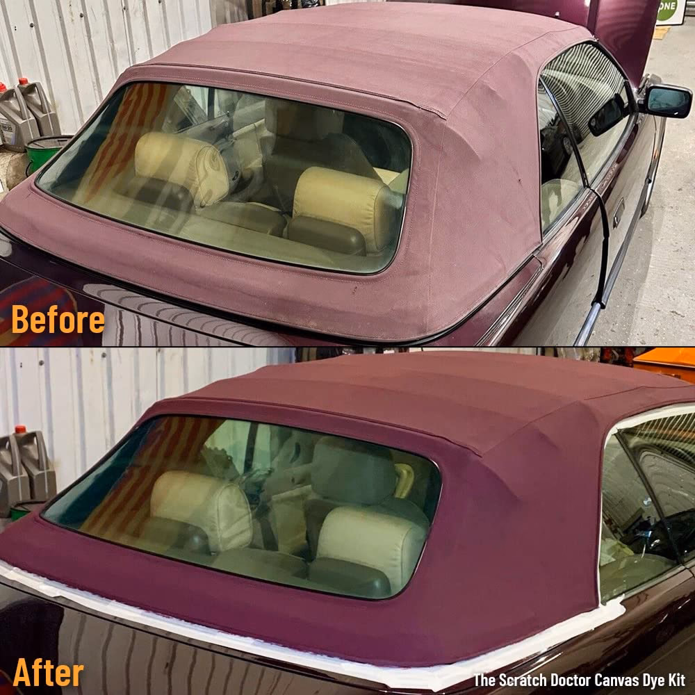 Hoe reinig ik het stoffen dak van mijn cabrio?