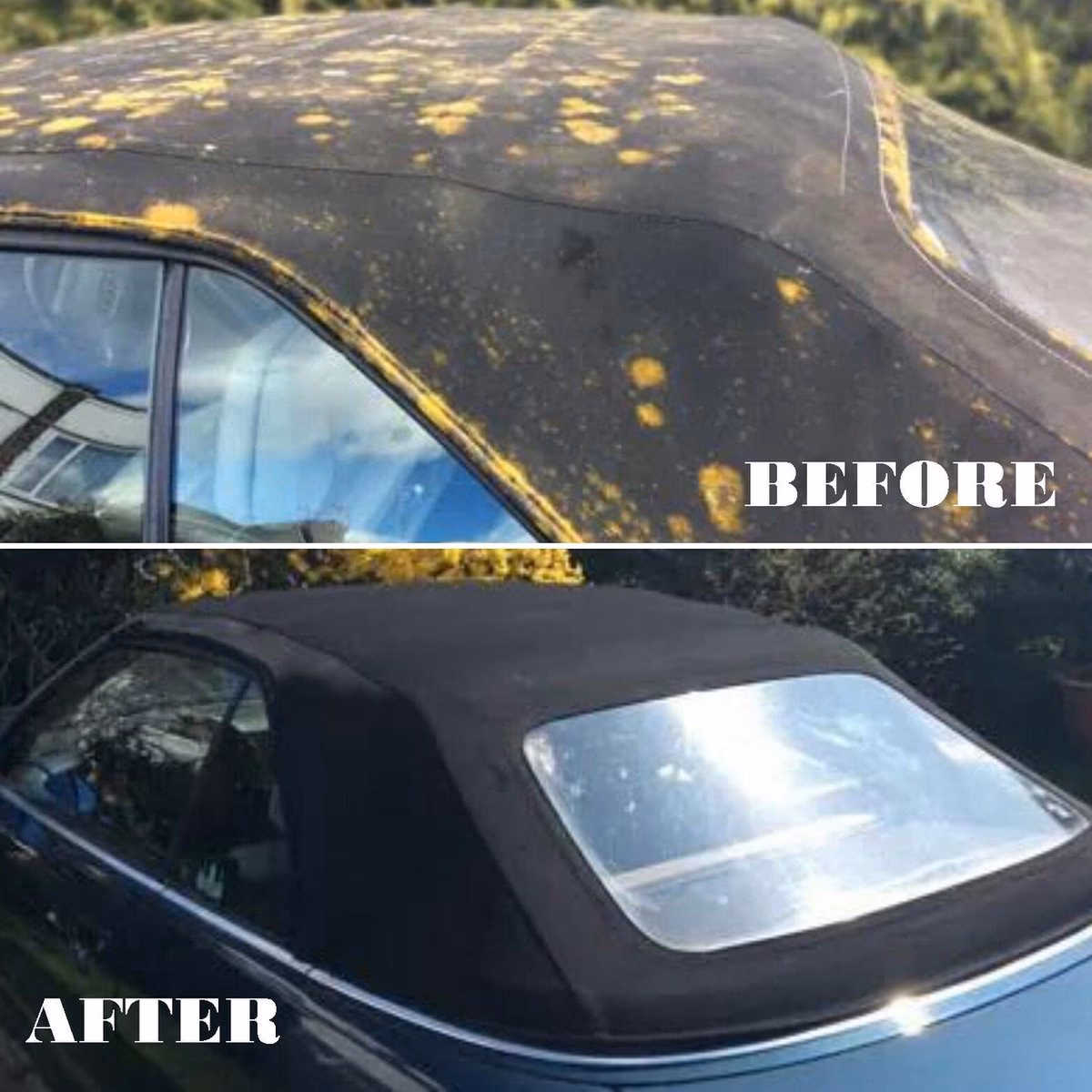 Hoe impregneer ik het dak van mijn cabrio?