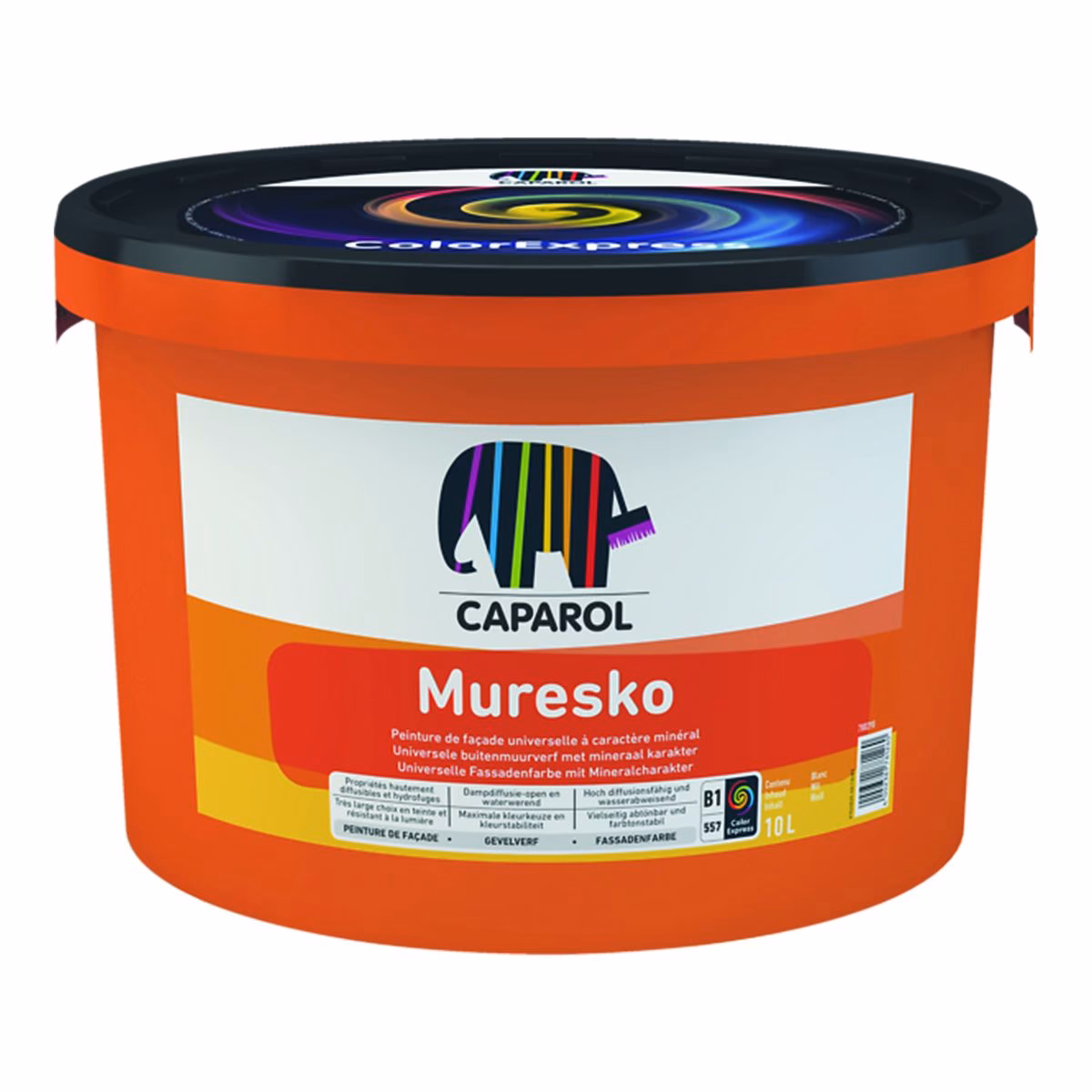 Is Caparol verf geschikt voor muren?