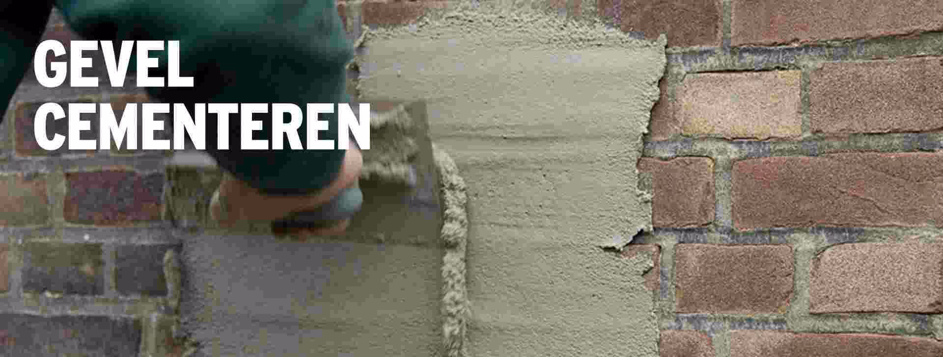 Kan ik bakstenen cementeren?