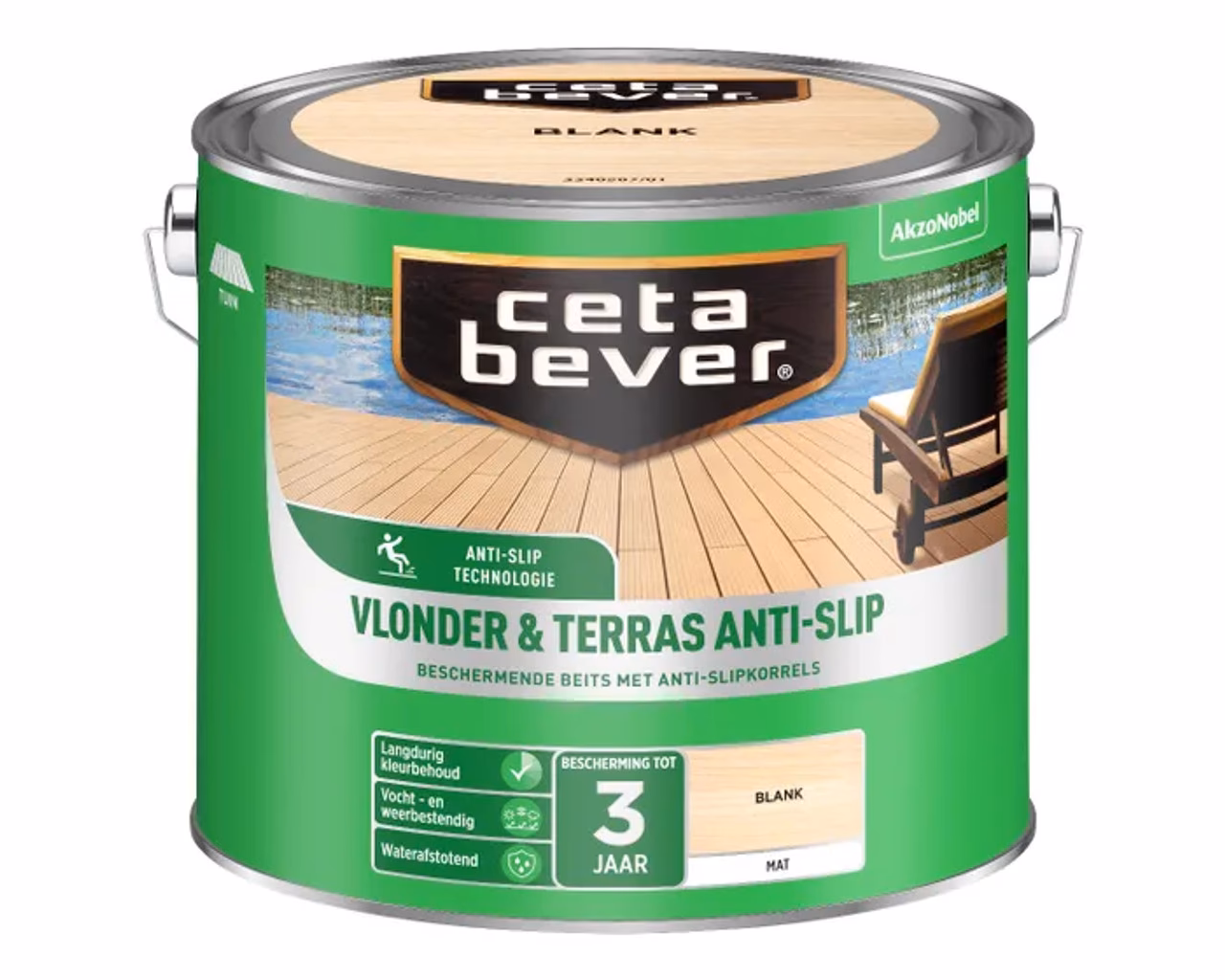 Kan ik beits over verfschildereb aanbrengen?