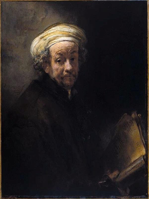 Welke stijl schildert Rembrandt?