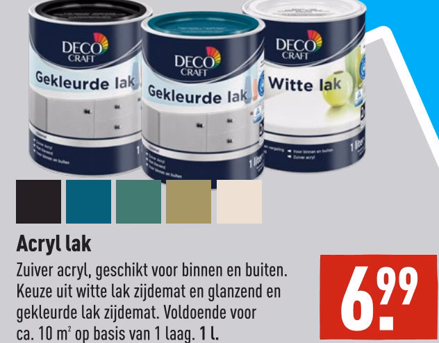 Verkopen ze bij Aldi hoogglansverf?