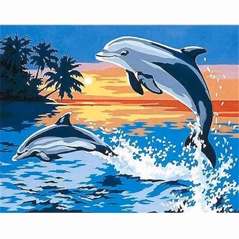 Welke kleur verf heeft dolfijn?