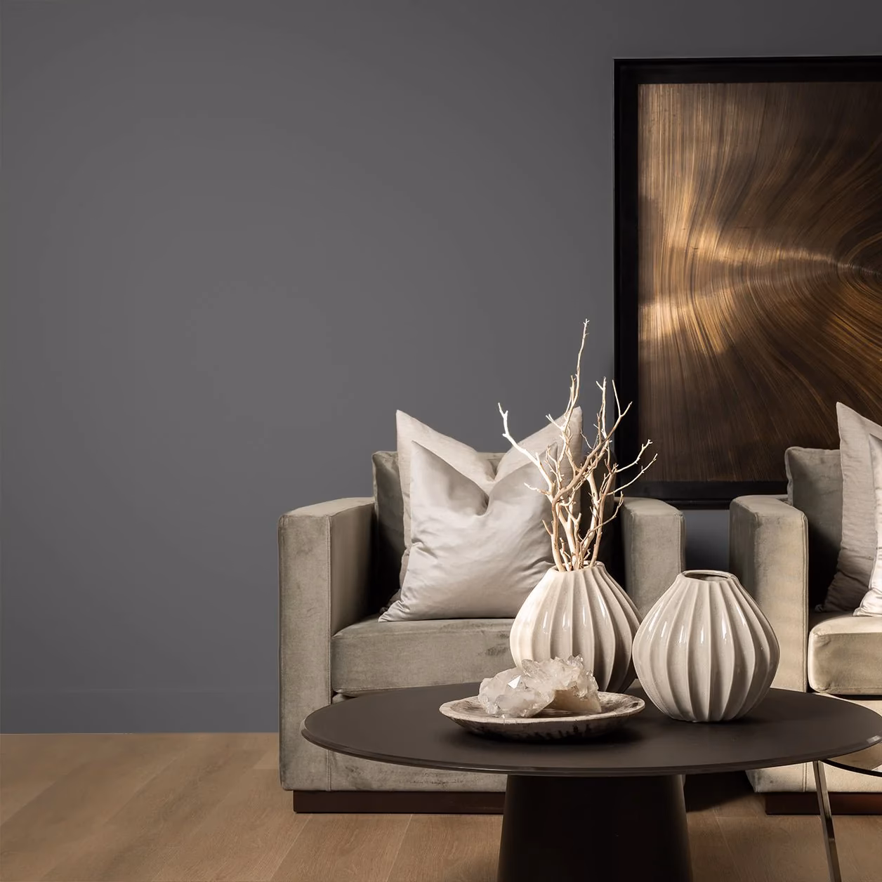 Hoe heet een donkergrijze kleur?