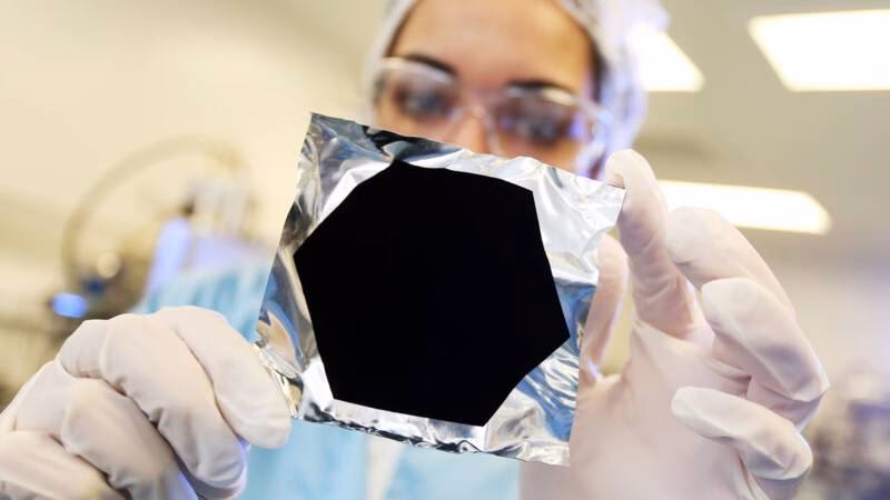 Wat is de zwartste verf ter wereld?