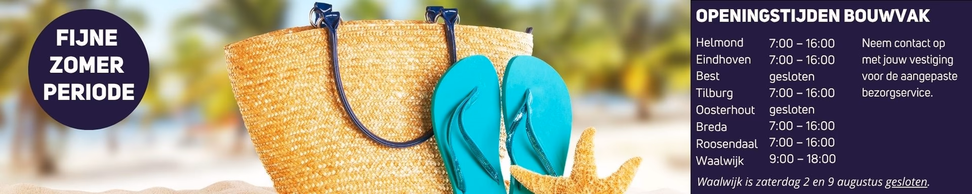 Wat zijn de openingstijden van winkels in Waalwijk?