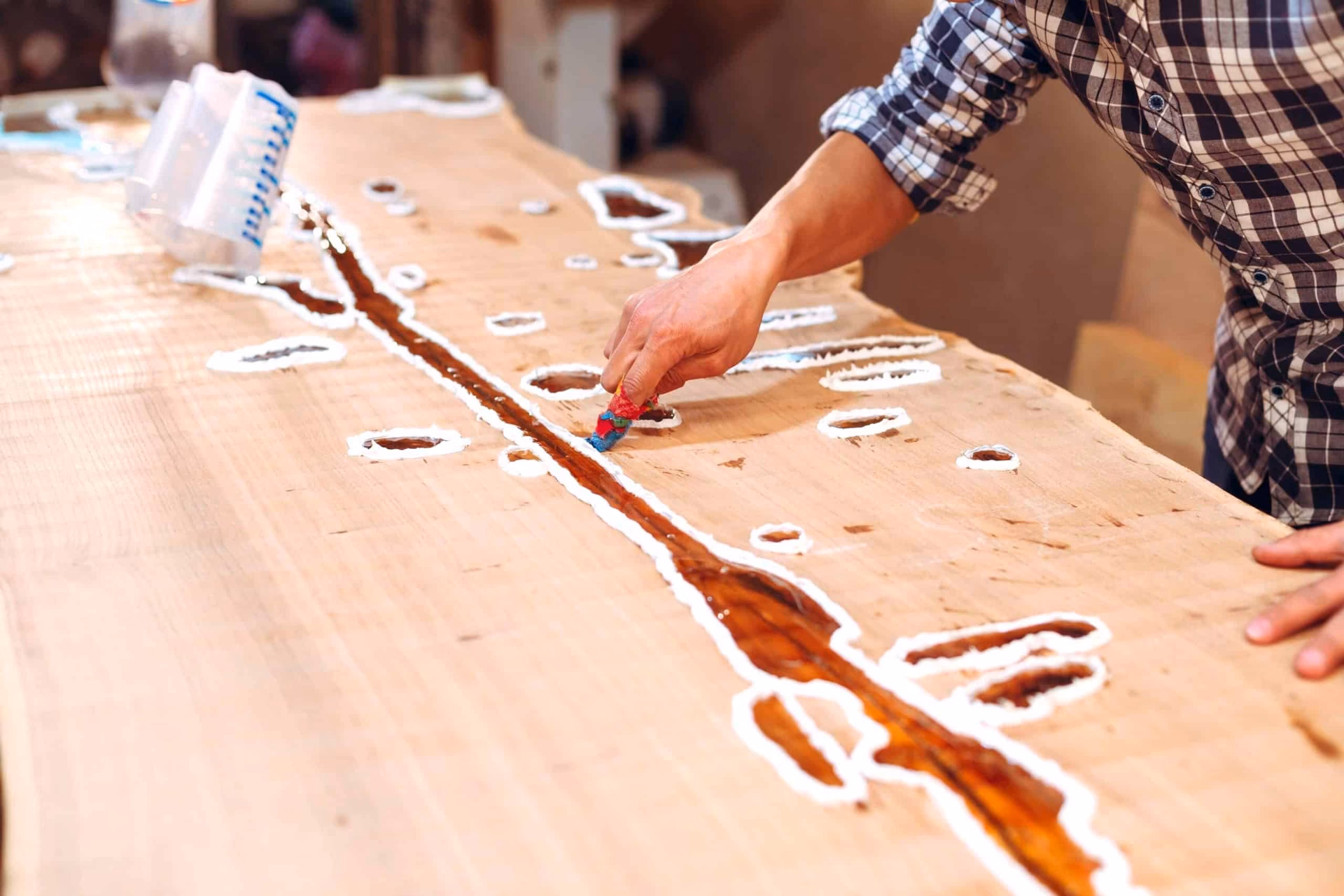 Kan ik houtrotvuller overschilderen?