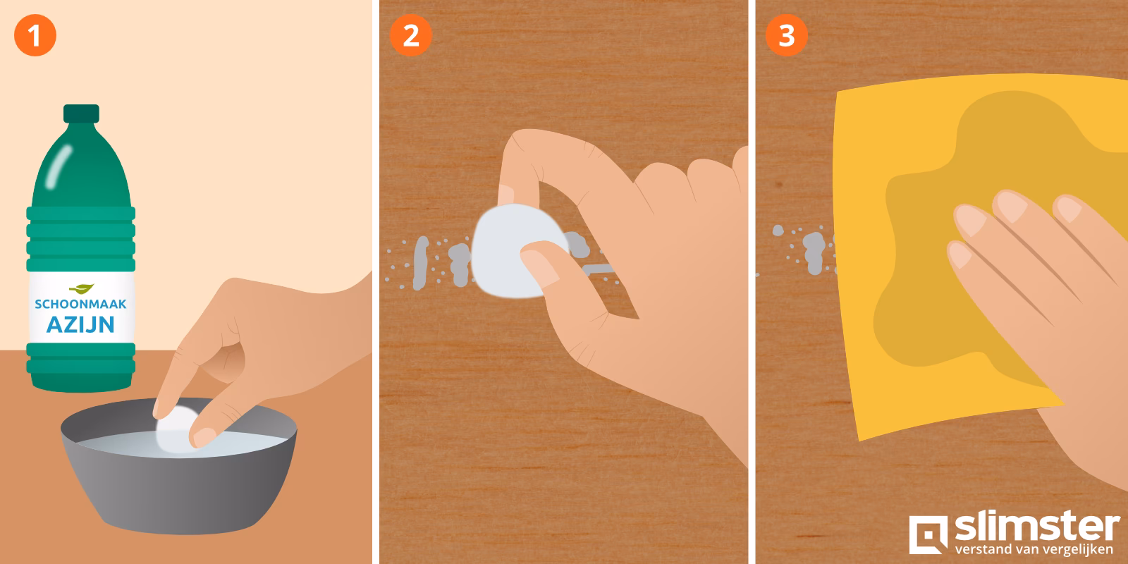 Hoe verwijder ik dubbelzijdige tape van de muur?