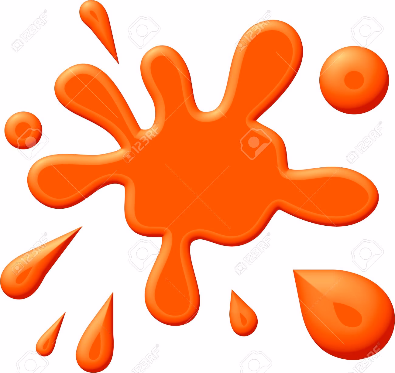 Wat is het oranje verfdefect?