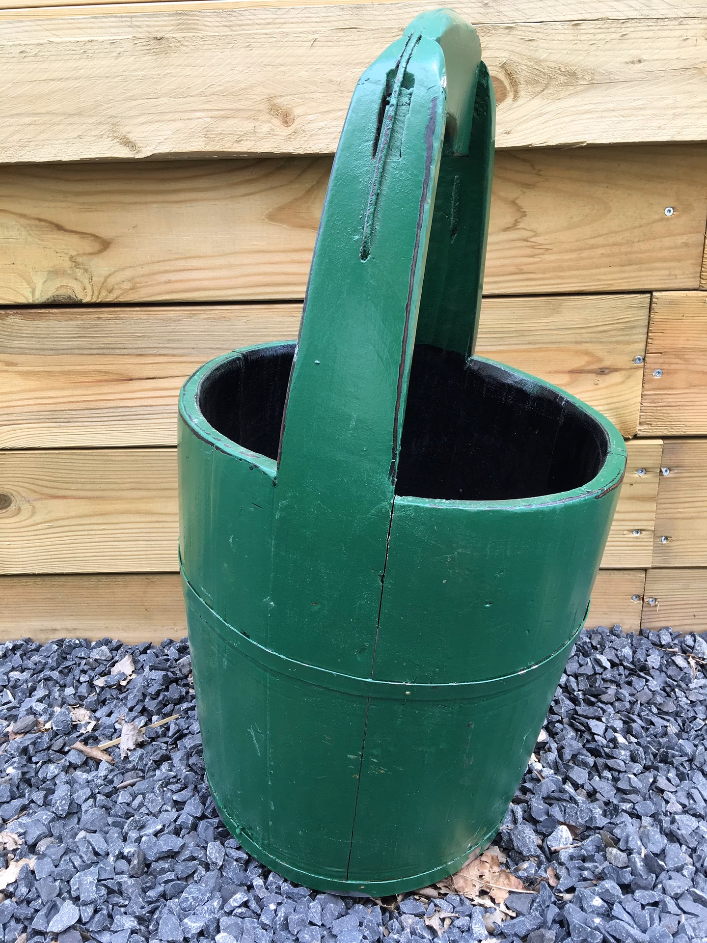 Waarvoor worden groene emmers gebruikt?