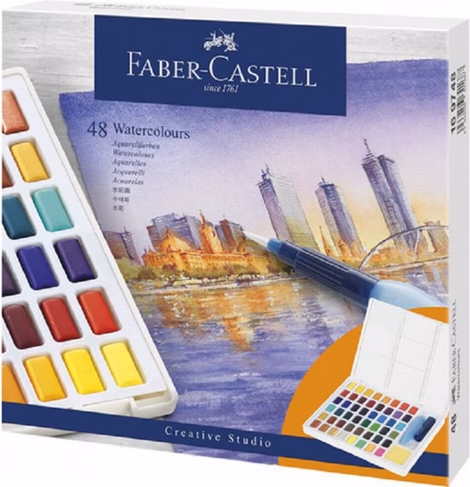 Is Faber Castell acrylverf waterbestendig?