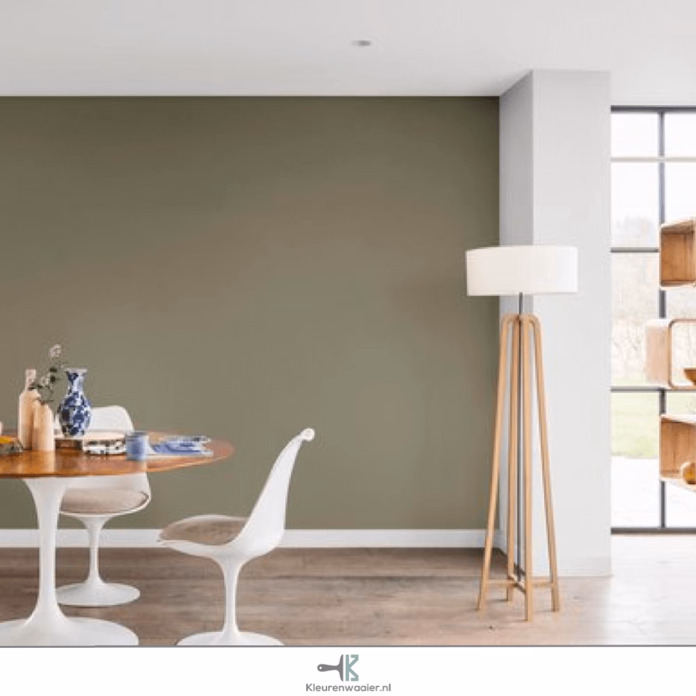 Kan ik over behang heen sauzen?