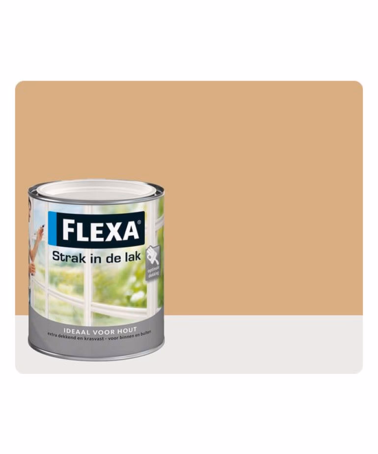 Is Flexa Strak in de Lak op terpentinebasis of waterbasis?