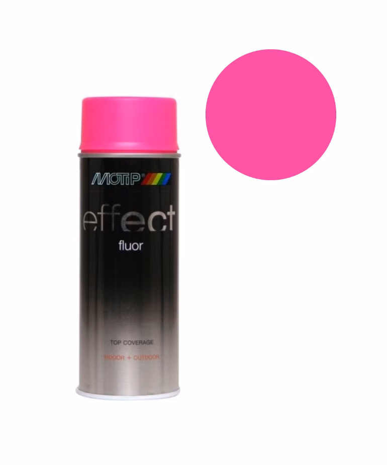 Hoe meng ik fluorescerende roze verf?