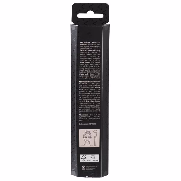 Welke kwast om foundation aan te brengen?