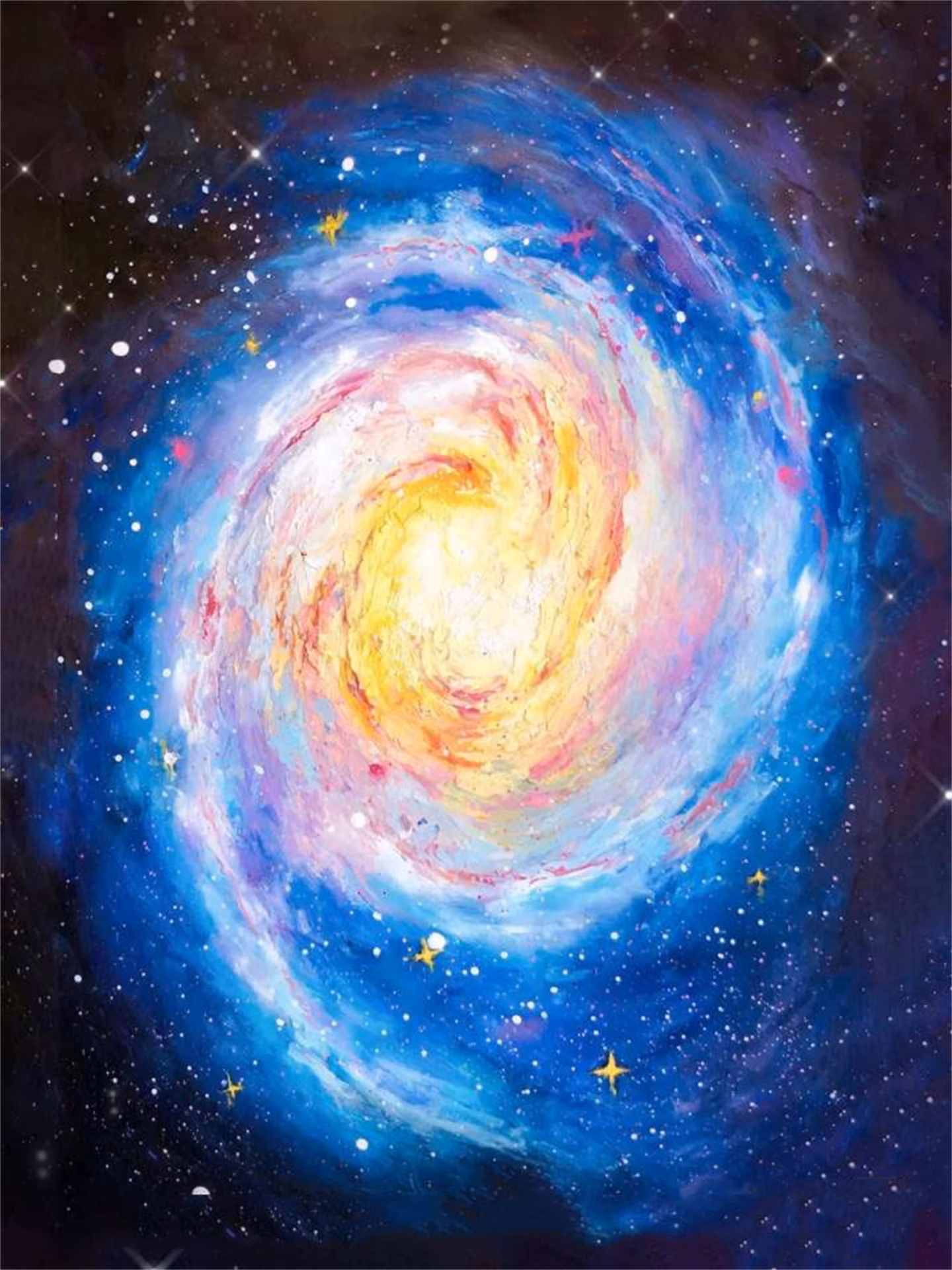 Welke kleuren bevat Galaxy-verf?