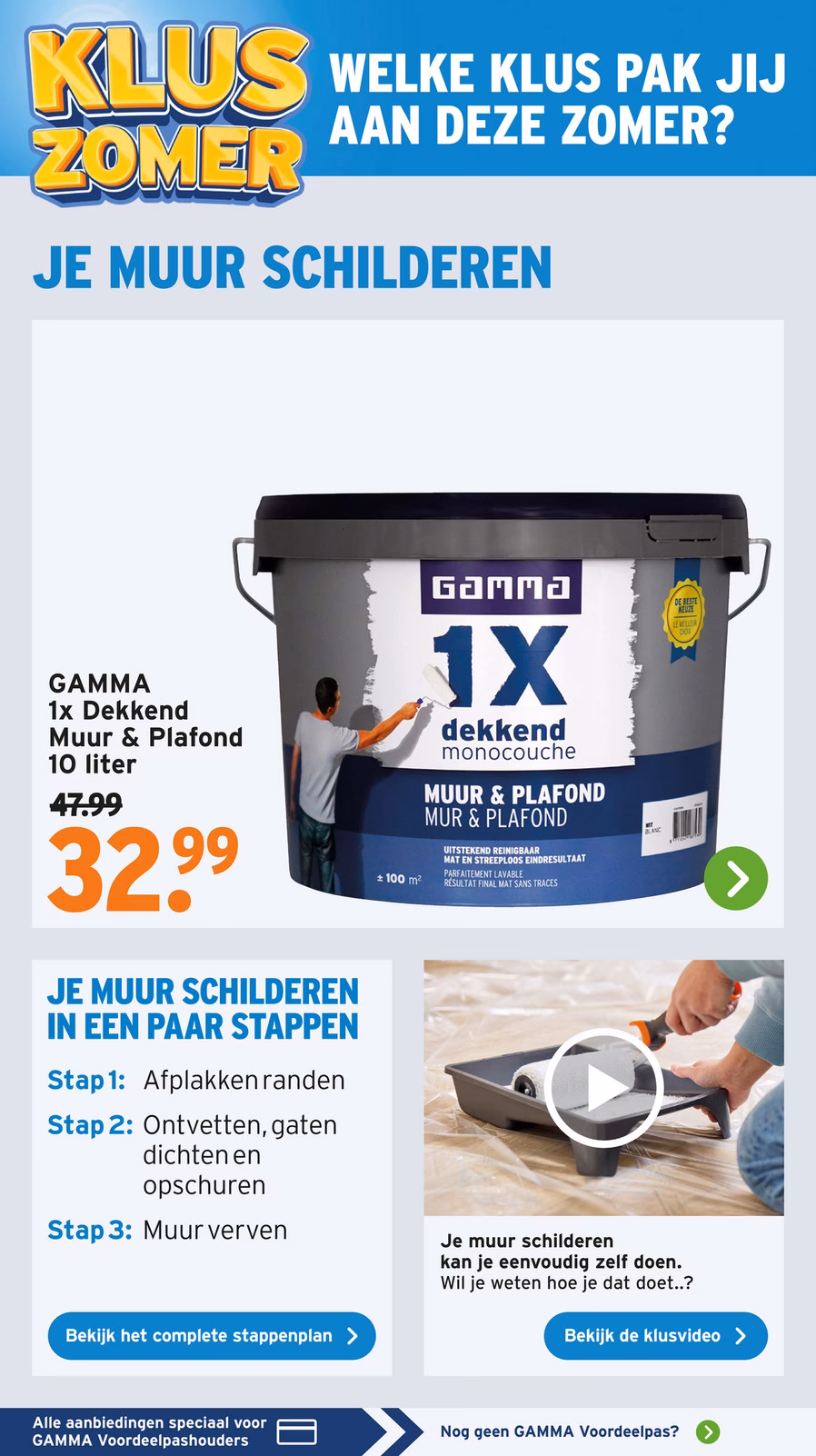 Wat is het verhuisvoordeel bij GAMMA?