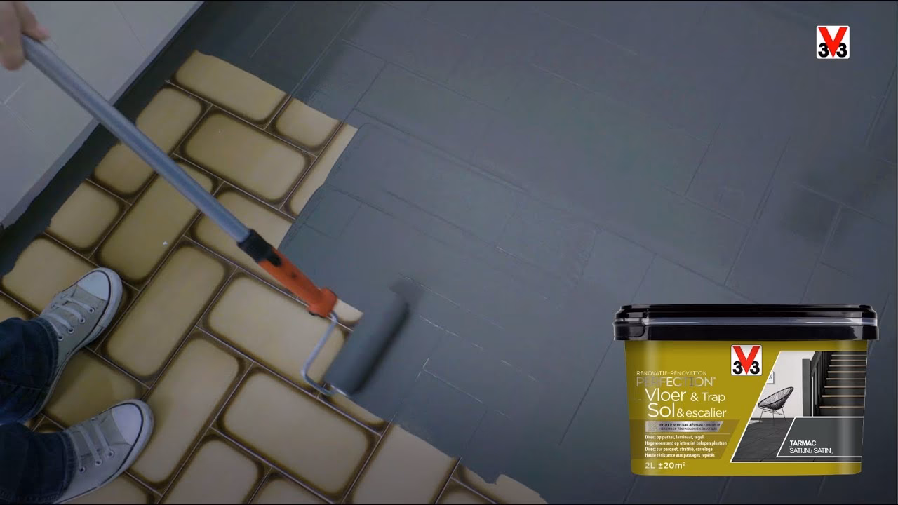 Kun je garagevloertegels verven?