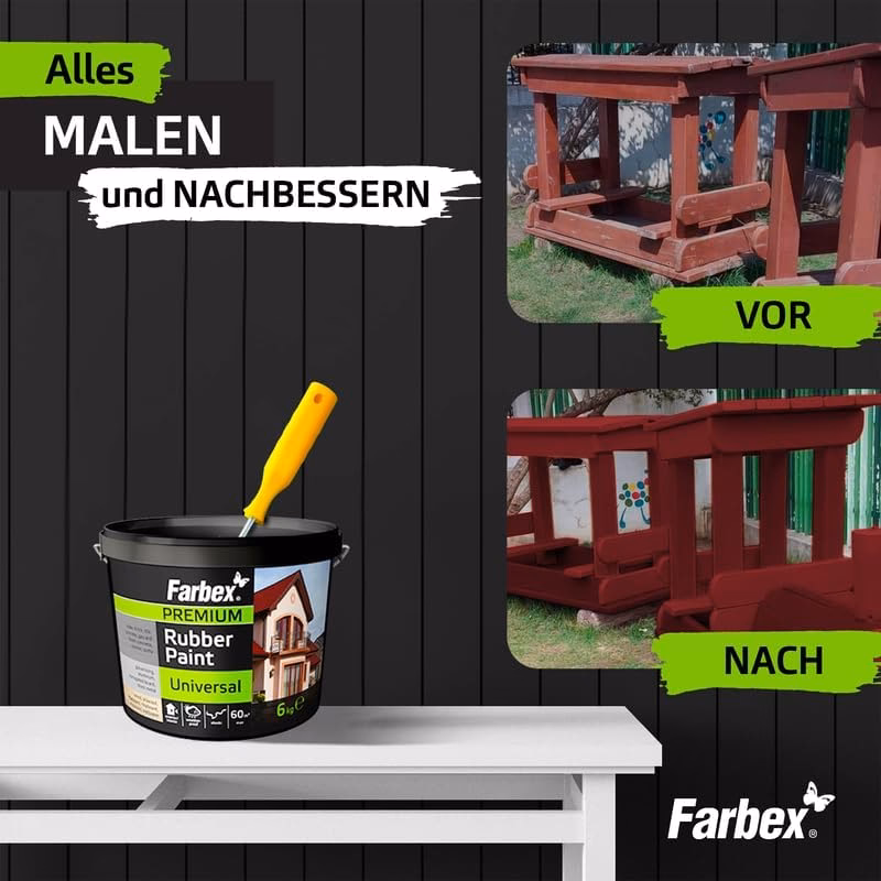 Is rubber seal overschilderbaar?