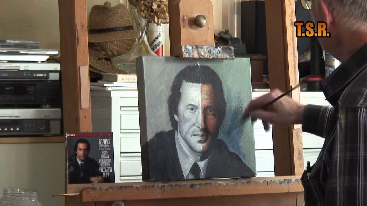 Hoe glaceer je met acrylverf?