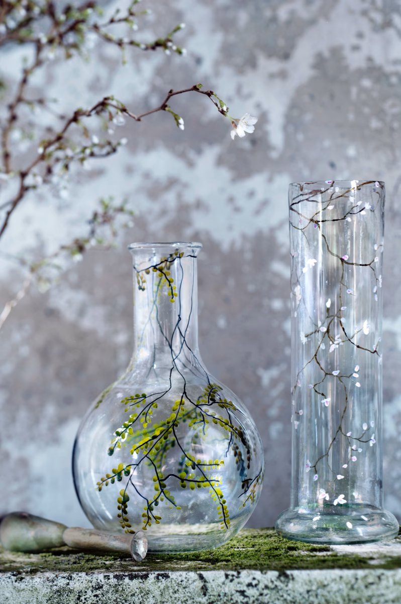 Kan ik acrylstiften op glas gebruiken?