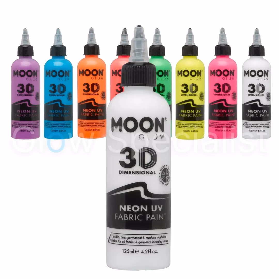 Werkt glow-in-the-darkverf op kleding?