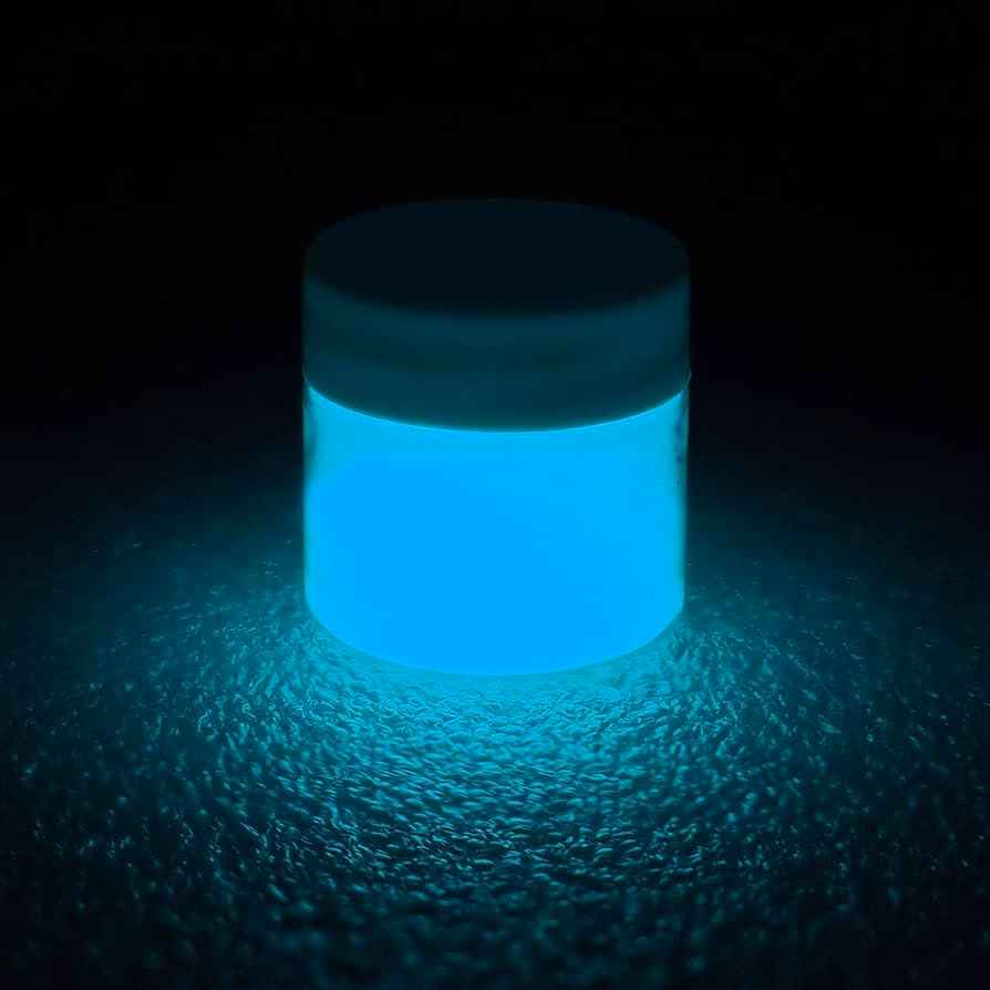 Werkt glow-in-the-darkverf onder water?