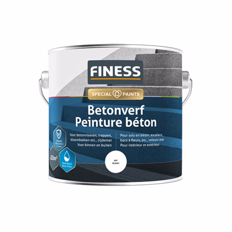 Wat is de goedkoopste manier om beton te verven?