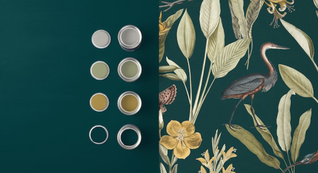 Is graham- en bruine verf geschikt voor muren?