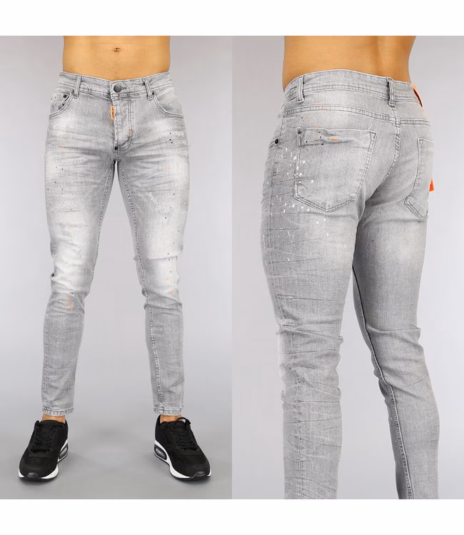 Welke kleuren kunnen er op een grijze broek?