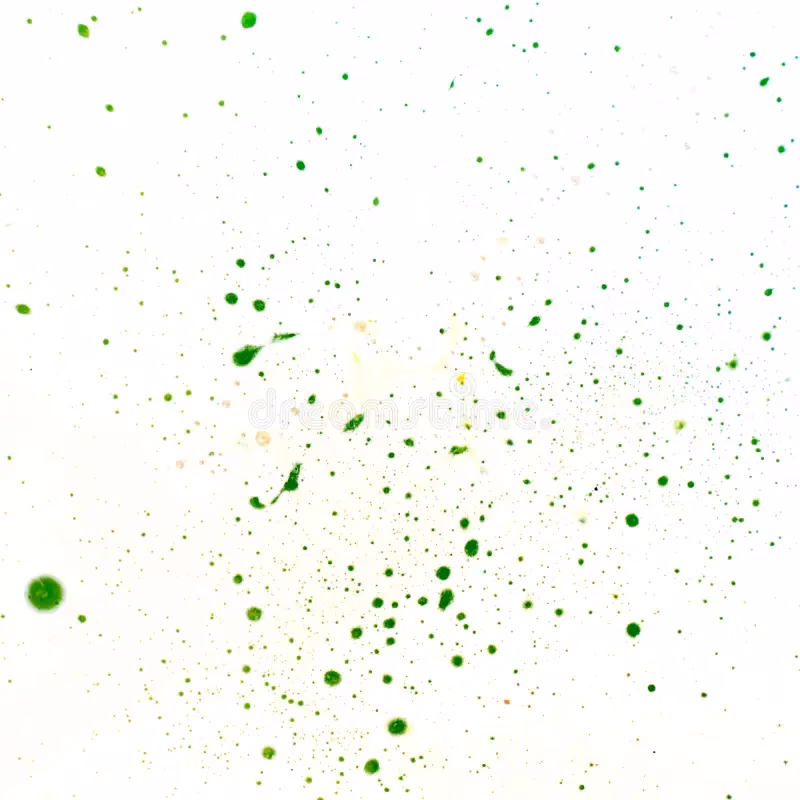 Wat zijn groene vlekken op de muur?