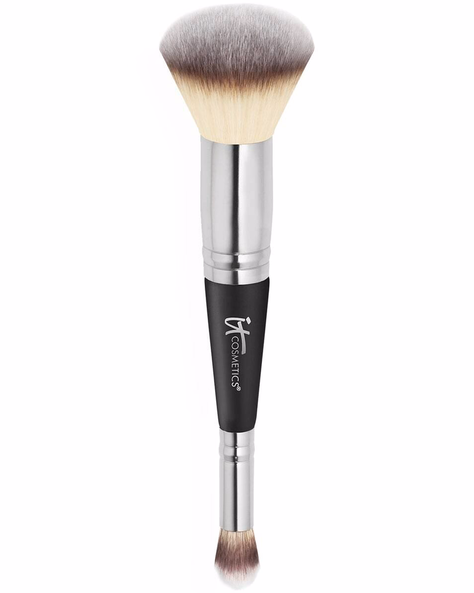 Waarvoor dient de brede make-upkwast?