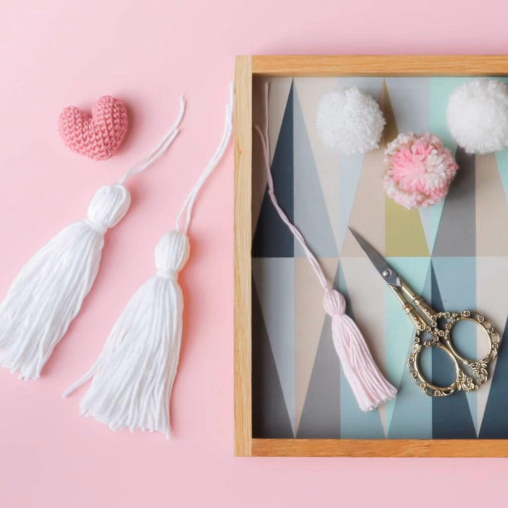 Welk touw wordt gebruikt voor kwastjes?