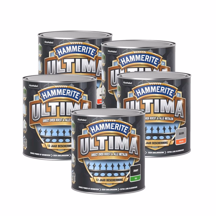 Kan Hammerite over oude verf worden gebruikt?