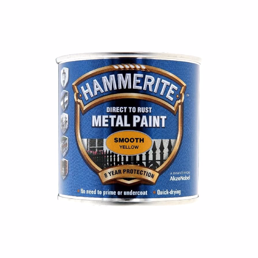 Hoe verwijder ik Hammerite?