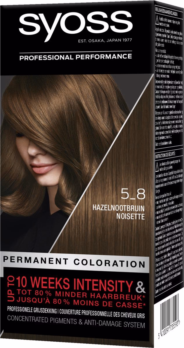 Wat is de haarkleur hazelnootbruin?