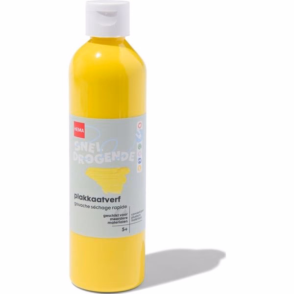 Is plakkaatverf dekkend?