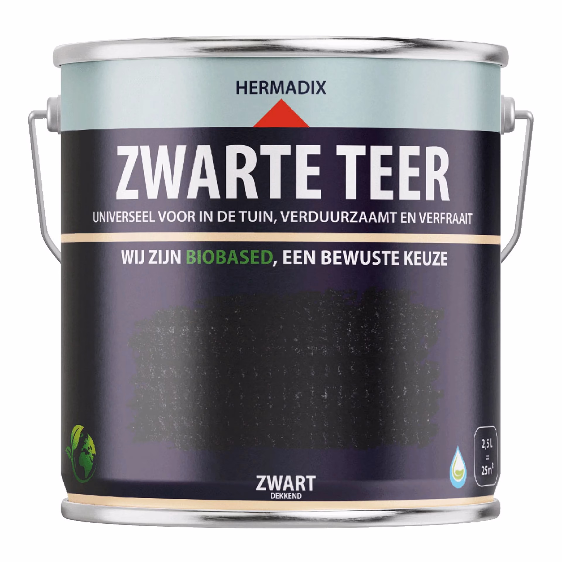 Wat is de droogtijd van Hermadix Impraline Zwarte Teer?
