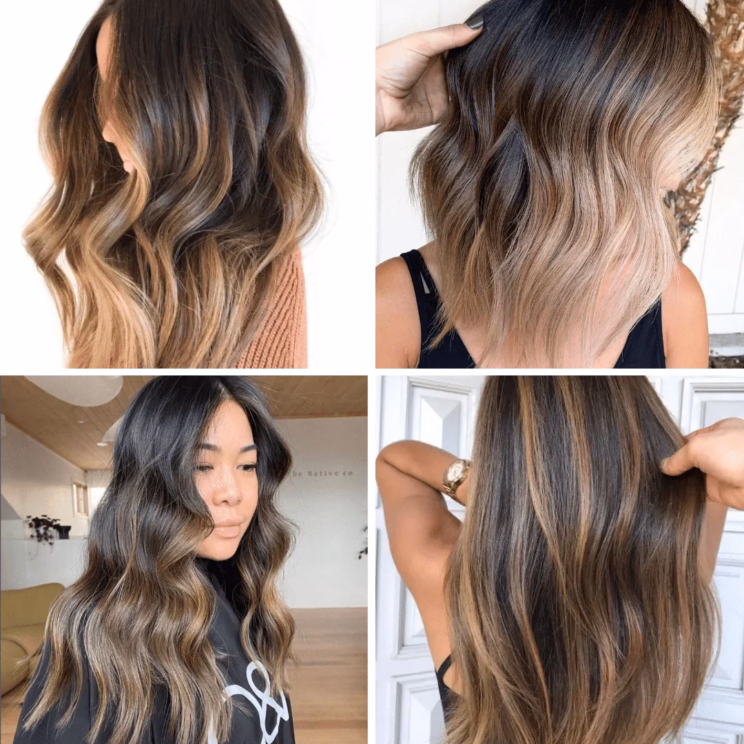 Kun je highlights krijgen op geverfd donker haar?