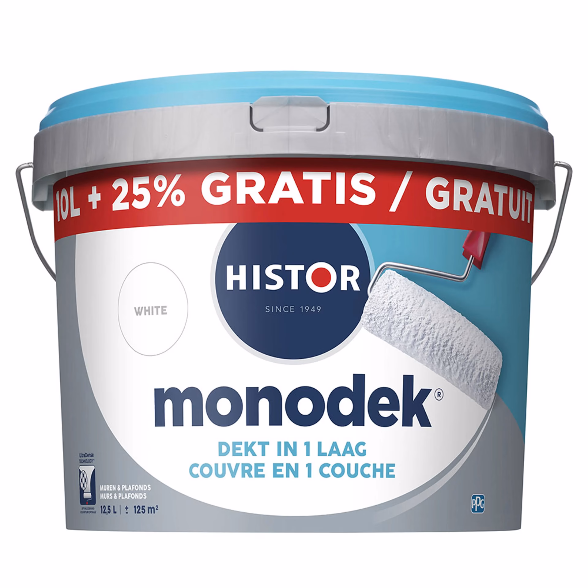 Welke RAL kleur is Histor Monodek wit?