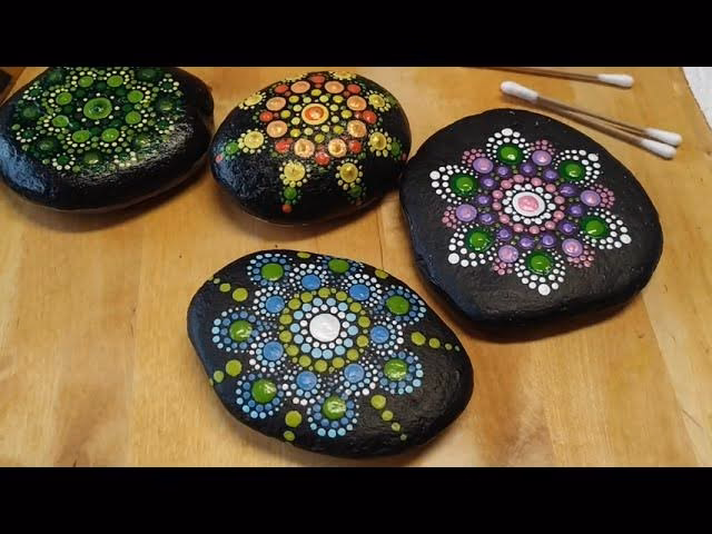 Hoe werkt dot painting?