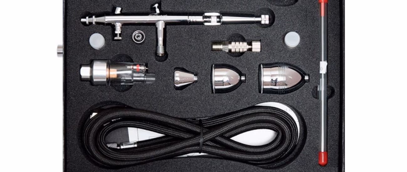 Hoe verdund moet airbrushverf worden?