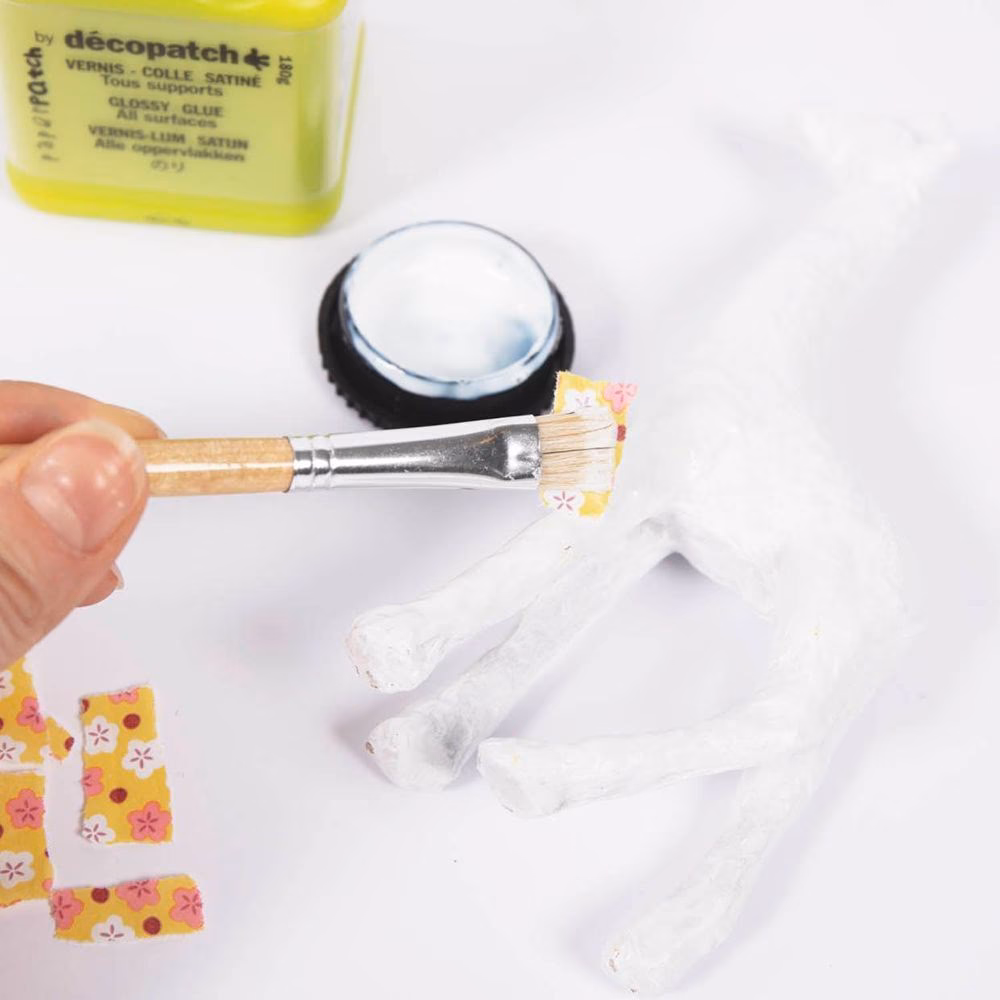 Welk type kwast is het beste voor decoupage?