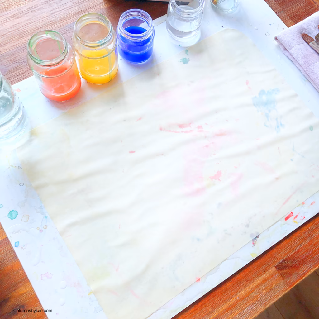 Hoe verf je nat in nat?