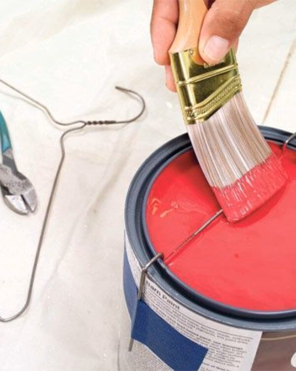 Hoeveel verf moet ik aan de kwast aanbrengen?