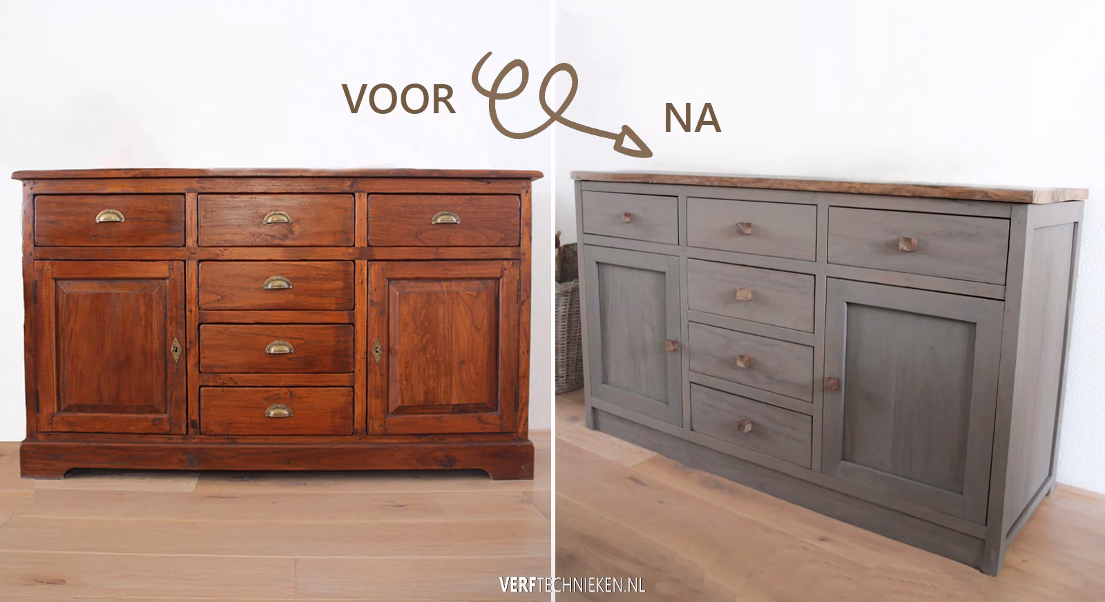 Kan ik teakmeubels verven?