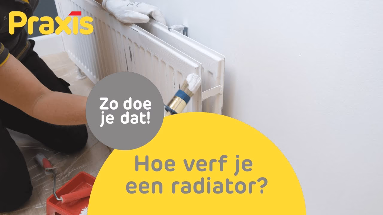 Hoe verwijder ik een radiator om te schilderen?