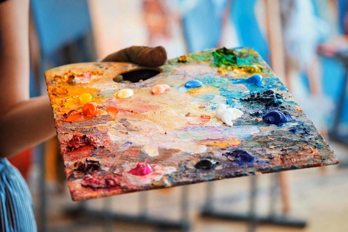 Is het moeilijk om met olieverf te werken?